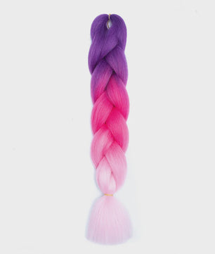 24 Inch Jumbo Braiding Hair Synthetisch Haar Ombre Crochet Braid Extensions voor Dames