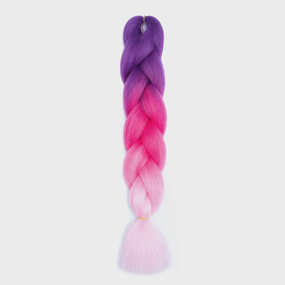24 Inch Jumbo Braiding Hair Synthetisch Haar Ombre Crochet Braid Extensions voor Dames