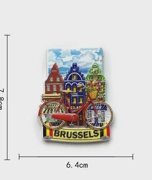 België Koelkastmagneet - Souvenir & Decoratie voor de Keuken