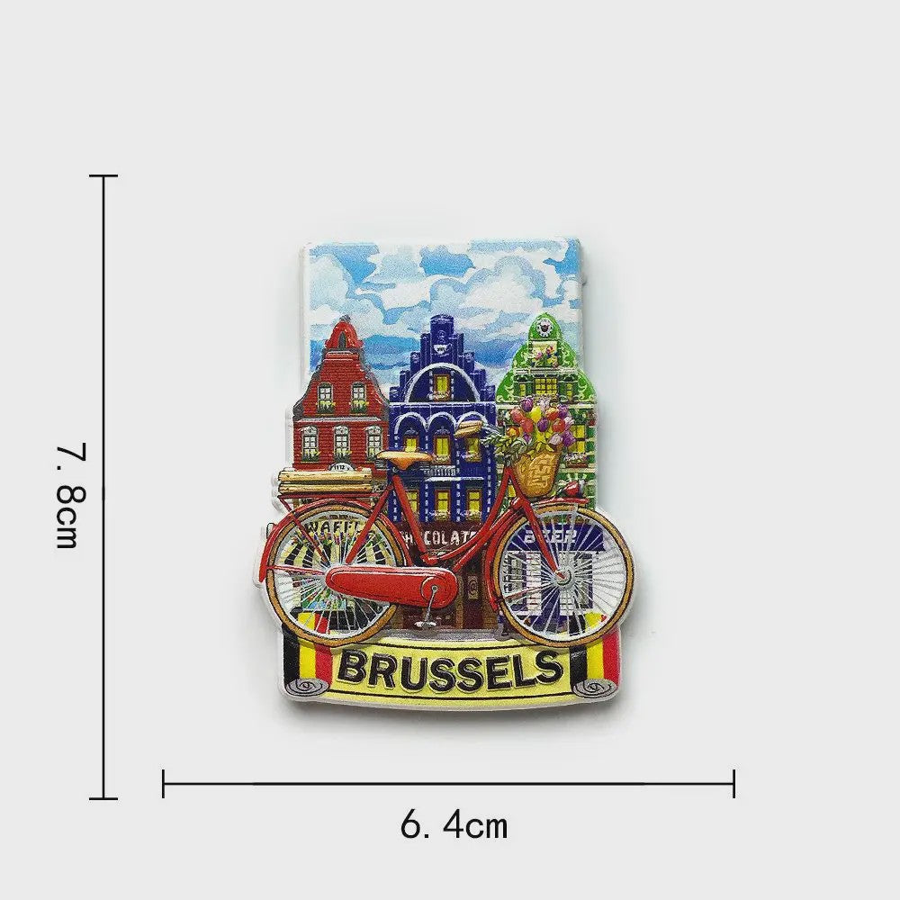 België Koelkastmagneet - Souvenir & Decoratie voor de Keuken