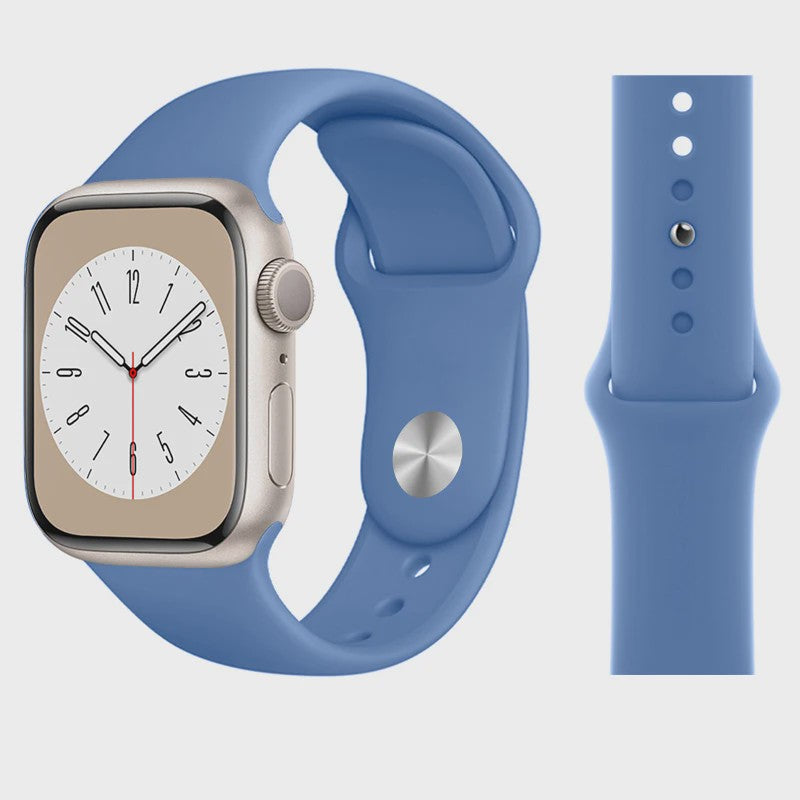 Sport Siliconen Bandje voor Apple Watch 38-49mm - Serie 1 t/m 11, SE, Ultra