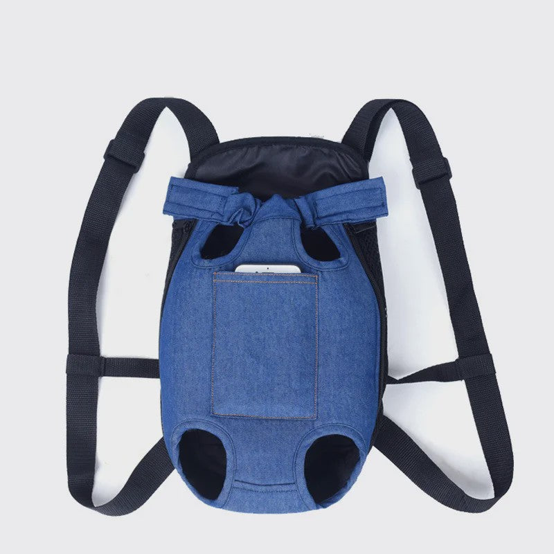 Ademende Outdoor Hondenrugzak - Draagbare Reisrugzak voor Puppy's en Kleine Honden