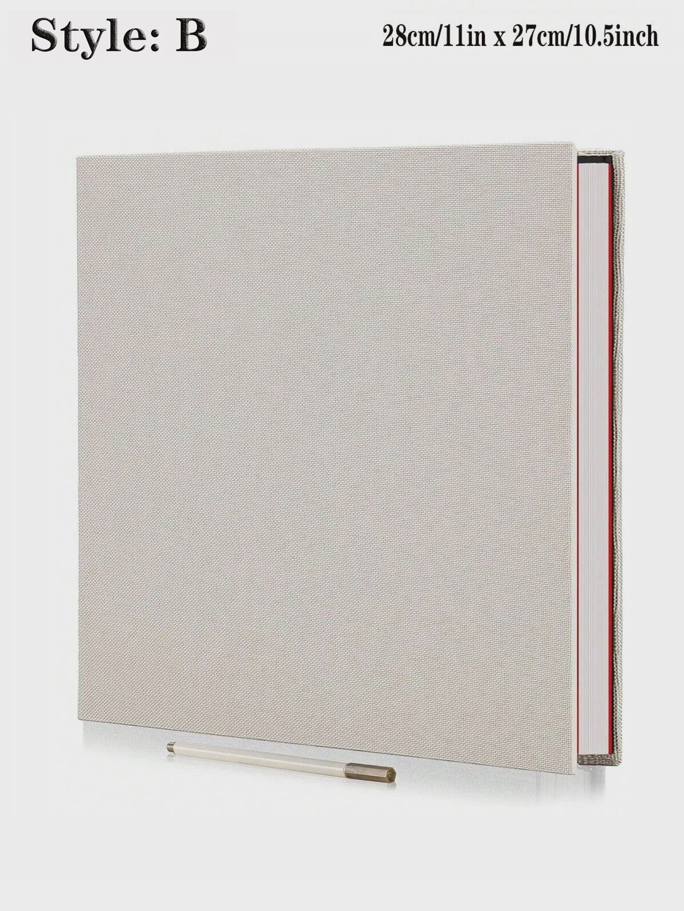 Linnen Fotoalbum Zelfklevend - DIY Scrapbook voor 2x3 tot 8x10 Inch Foto's