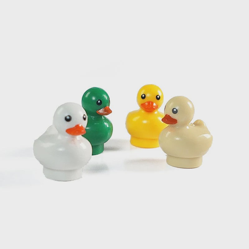 Bouwstenen Dierenpark Scene - Katten, Honden, Vogels, Varkens & Meer - DIY Speelgoed Bakstenen