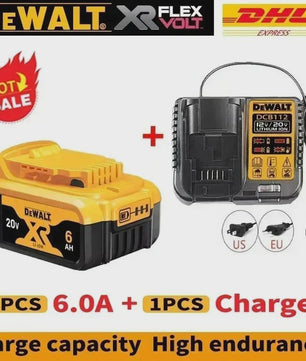 DeWALT FlexVolt 20V/60V MAX 9000mAh Accu - Origineel & Krachtig