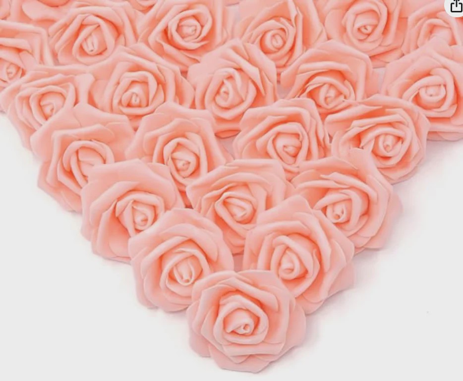 Kunstbloemen Rozen van Foam (10/20/50 Stuks) - Decoratie voor Huis, Bruiloft & Feest