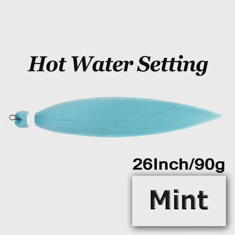 Pre-stretched Braiding Hair 26 Inch - Synthetische Haarverlengingen voor Crochet Braids in Kleuren