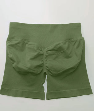 NCLAGEN Seamless Gym Shorts Dames - 4.5 Inch Biker Shorts voor Fitness & Yoga
