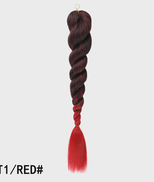 Ombre Jumbo Synthetisch Vlecht Haar - 2-Tone Kleuren voor DIY Kapsels