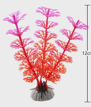 Kunstplanten Aquarium Set - Levendige Decoratie voor Vissenkom en Waterplanten