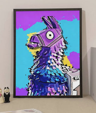 Fortnite Game Poster - Decoratieve Muurkunst voor Fans