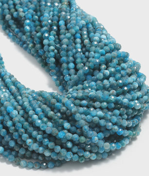 Faceted Edelsteen Kralen (2-4mm) - Aquamarijn, Lapis Lazuli, Toermalijn, Amethist & Meer