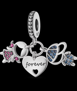 925 Sterling Zilveren Bedel: Vlinder & Vuurvliegje - DIY Sieraden voor Armband & Ketting