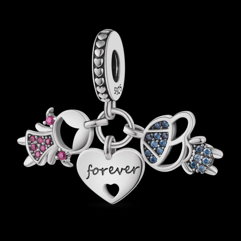 925 Sterling Zilveren Bedel: Vlinder & Vuurvliegje - DIY Sieraden voor Armband & Ketting