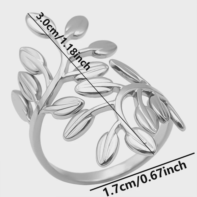 Unieke Dames Ringen van RVS - Vintage Stijl, Waterdicht & Textuur