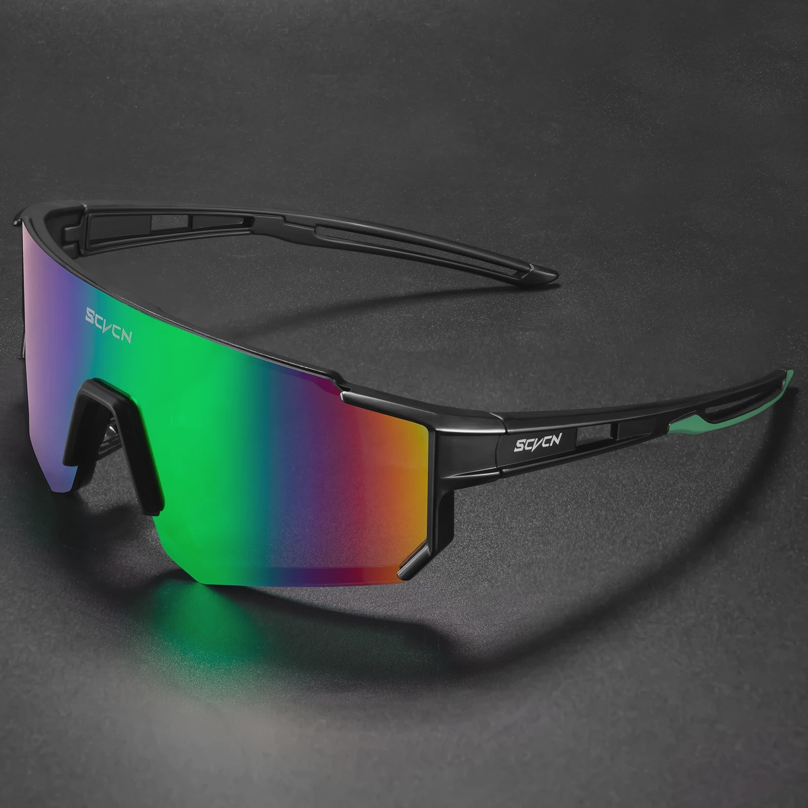 SCVCN Sportfietsbril voor Heren & Dames - UV400 Bescherming, Wielrennen, Mountainbiken & Outdoor