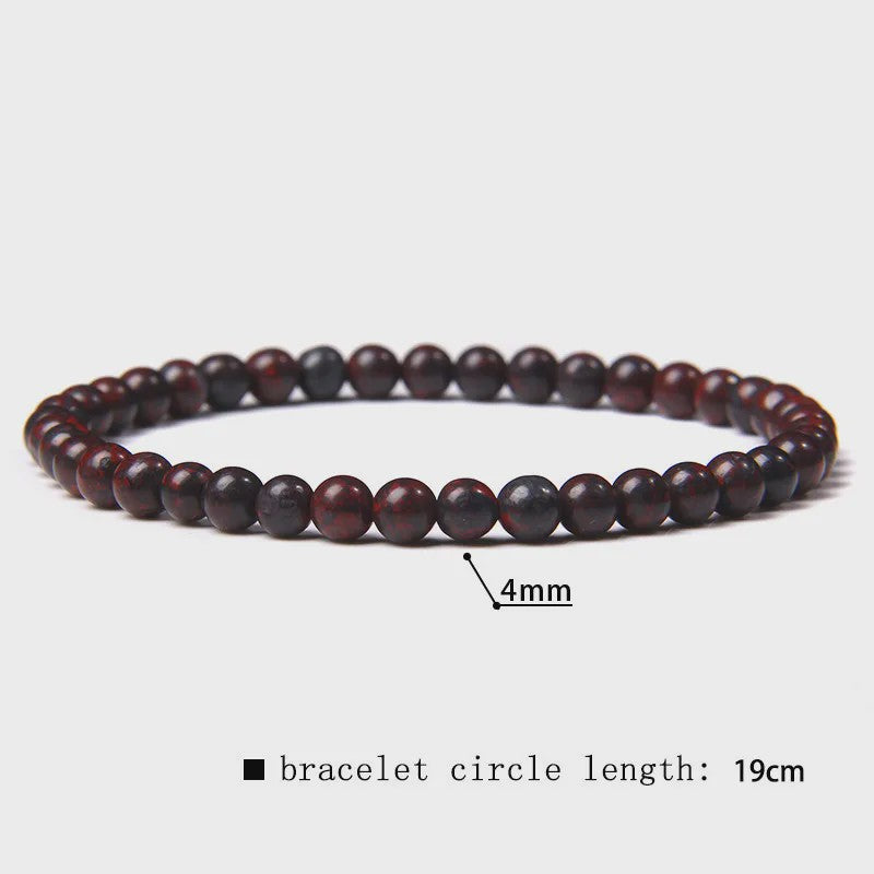 Natuursteen Armband met Kwarts, Kattenoog, Jades & Aquamarijn Kralen - Stretch Bangle voor Dames & Heren