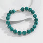 Trendy Multicolor Statement Ketting met Grote Ronde Kralen - Handgemaakt