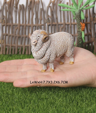 Realistische Boerderij- en Wilde Dierenfiguren: Schapen, Geiten, Antilopen & Meer - Cadeau Speelgoed