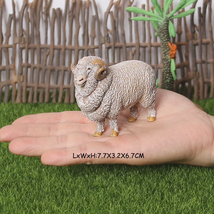 Realistische Boerderij- en Wilde Dierenfiguren: Schapen, Geiten, Antilopen & Meer - Cadeau Speelgoed