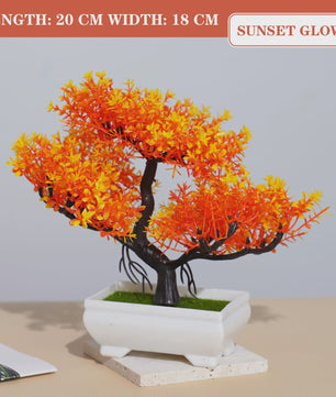 Kunst Bonsai Boom Potted Plant - Decoratieve Kunstplant voor Huis & Kantoor