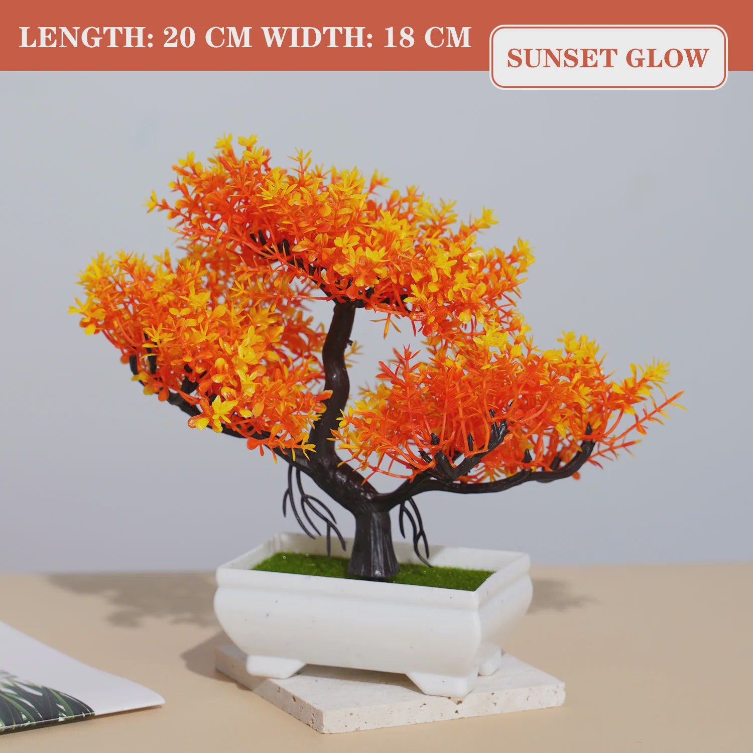 Kunst Bonsai Boom Potted Plant - Decoratieve Kunstplant voor Huis & Kantoor