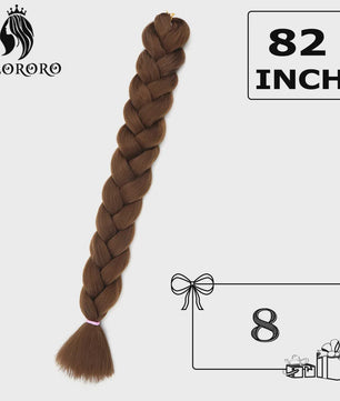Alororo Jumbo Braids Haarverlenging - 82 Inch Synthetisch Hittebestendig Vlecht Haar