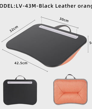 Multifunctioneel Laptop Bureau met Kussen en Schuimdeeltjes - Comfortabel Werken