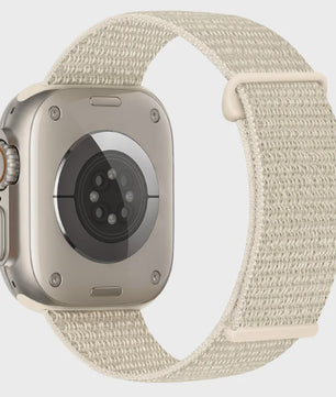 Nylon Sportband voor Apple Watch (38-49mm) - Ademend & Verstelbaar met Klittenband