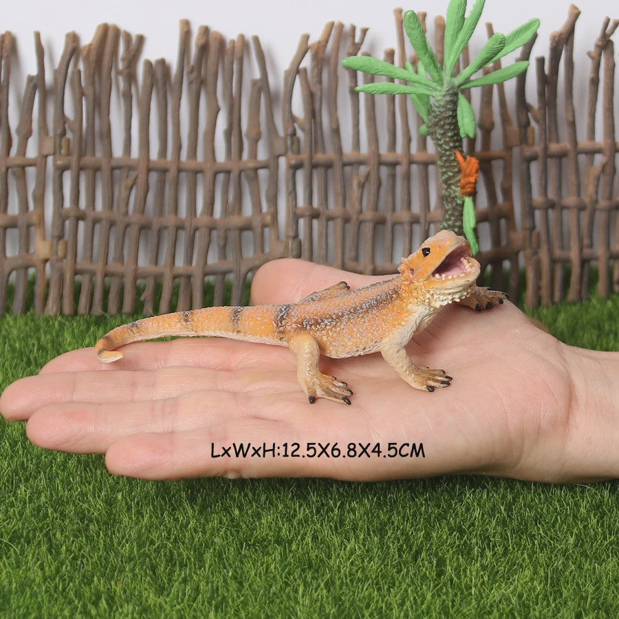 Realistische Reptielen Speelgoedset: Kameleon, Leguaan, Baardagaam & Meer