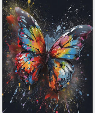 Abstracte Dieren Canvas Poster: Leeuw, Tijger, Aap, Uil - Muurdecoratie Woonkamer