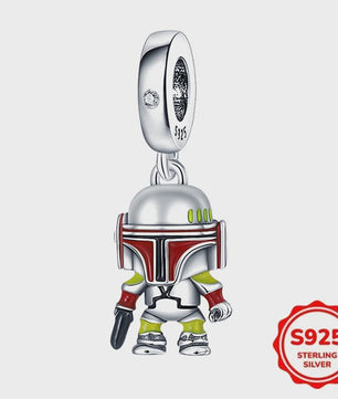 925 Sterling Zilver Star Wars Bedel Armband - Unieke Charms voor Fans