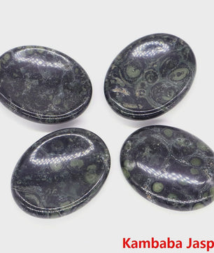 7 Chakra Kristallen Worry Stones - Ovalen Massage & Meditatie Edelstenen (35x45mm)