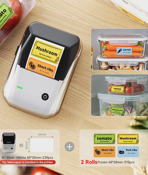 Niimbot B1 Draadloze Thermische Labelprinter - Ideaal voor Kleine Bedrijven, Huis & Cadeaus