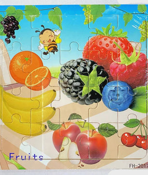 Houten 3D Puzzel Set - 20 Stuks - Dieren & Voertuigen - Educatief Montessori Speelgoed voor Kinderen 3-6 Jaar