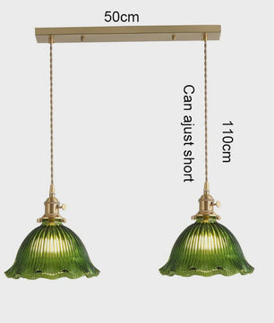 Moderne Glazen Hanglamp - Stijlvolle Plafondlamp voor Woonkamer, Keuken & Eetkamer