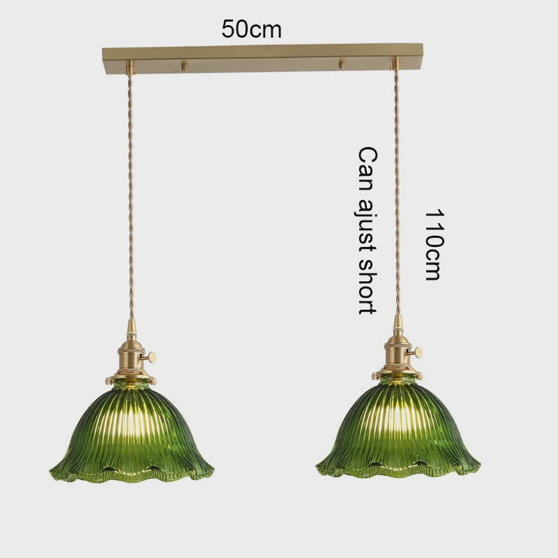 Moderne Glazen Hanglamp - Stijlvolle Plafondlamp voor Woonkamer, Keuken & Eetkamer