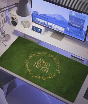 Grote Gaming Muismat XL - Lotrs Film Thema Deskmat voor PC & Bureau