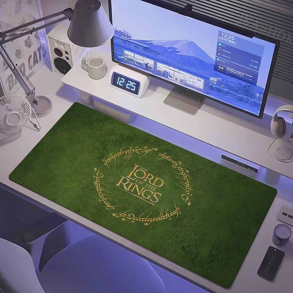 Grote Gaming Muismat XL - Lotrs Film Thema Deskmat voor PC & Bureau