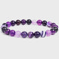 Natuurstenen Kralen Armband - Amethist, Aquamarijn, Jade & meer