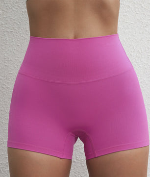 Hoge Taille Compressie Sportshorts voor Dames - Squat Proof & Zacht