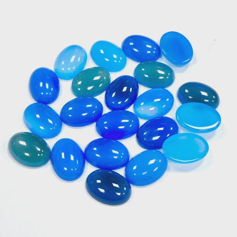 10x Kristal Cabochons Ovaal 13x18mm - Natuurlijke Helende Stenen voor Sieraden Maken