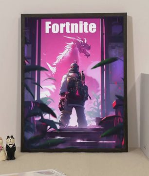 Fortnite Game Poster - Decoratieve Muurkunst voor Fans