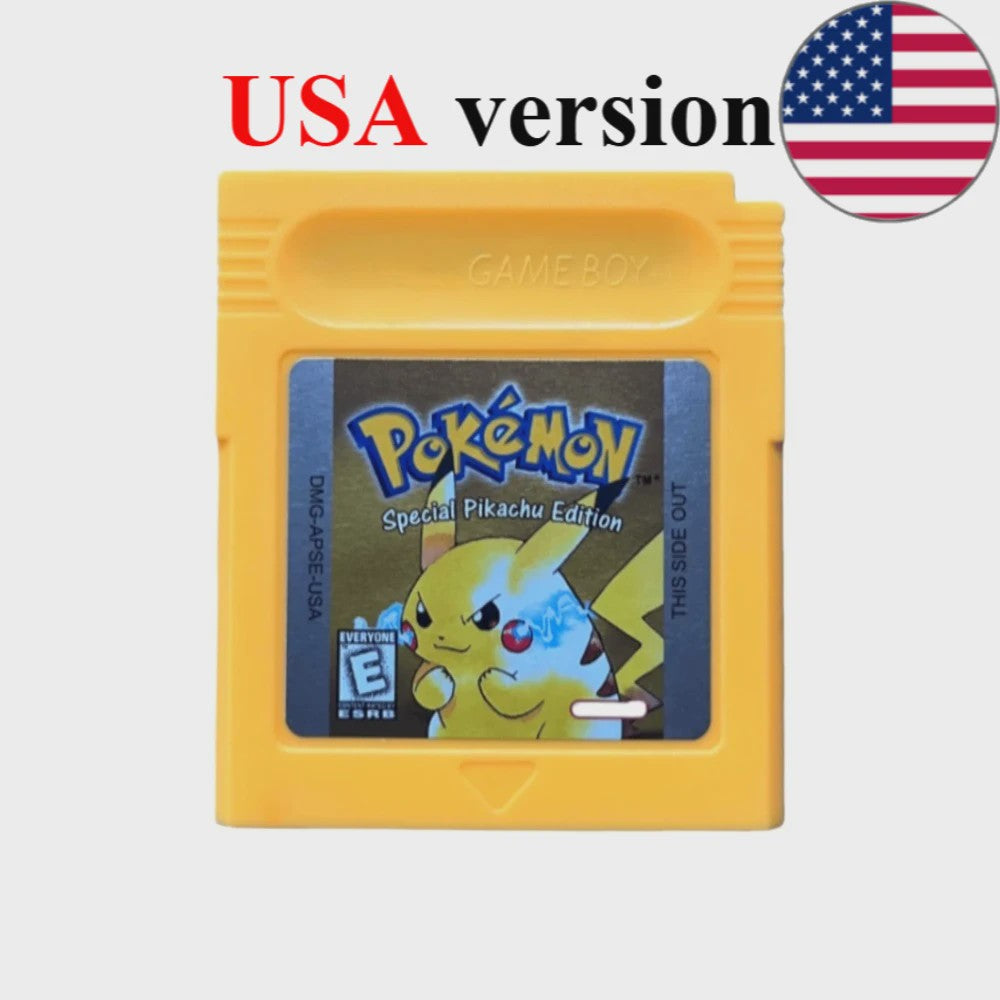 Pokemon Game Boy Color Cartridge - USA Versie (Diverse Stijlen)