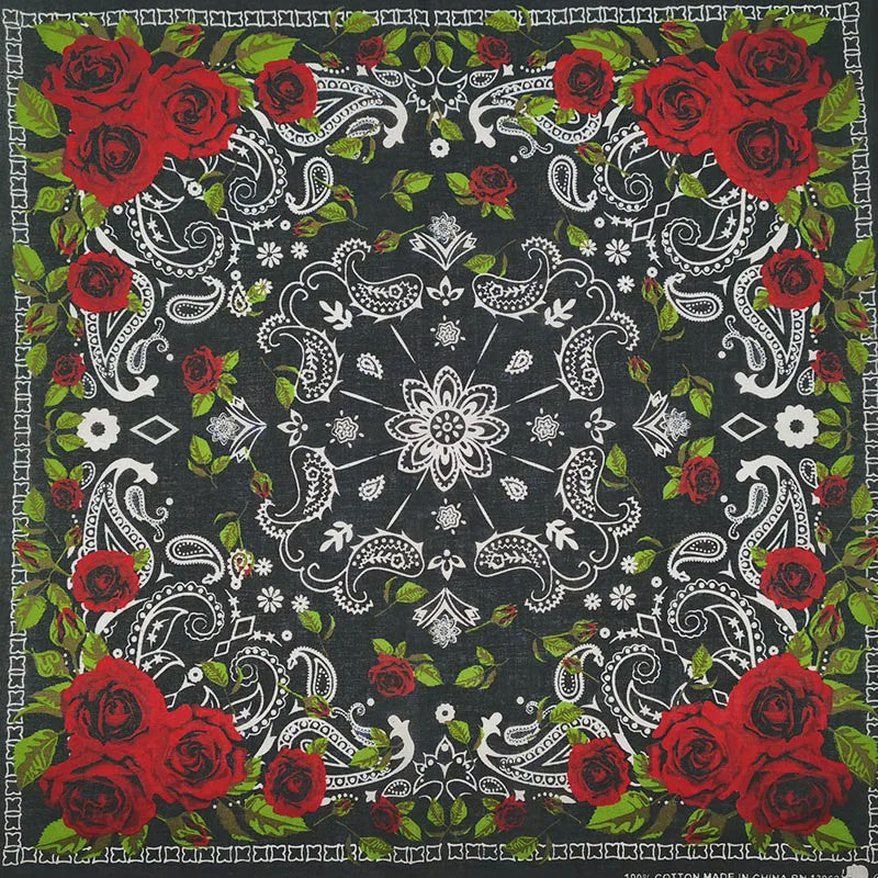 Skull Bandana Katoen - Hip Hop Stijl Hoofddoek & Accessoire