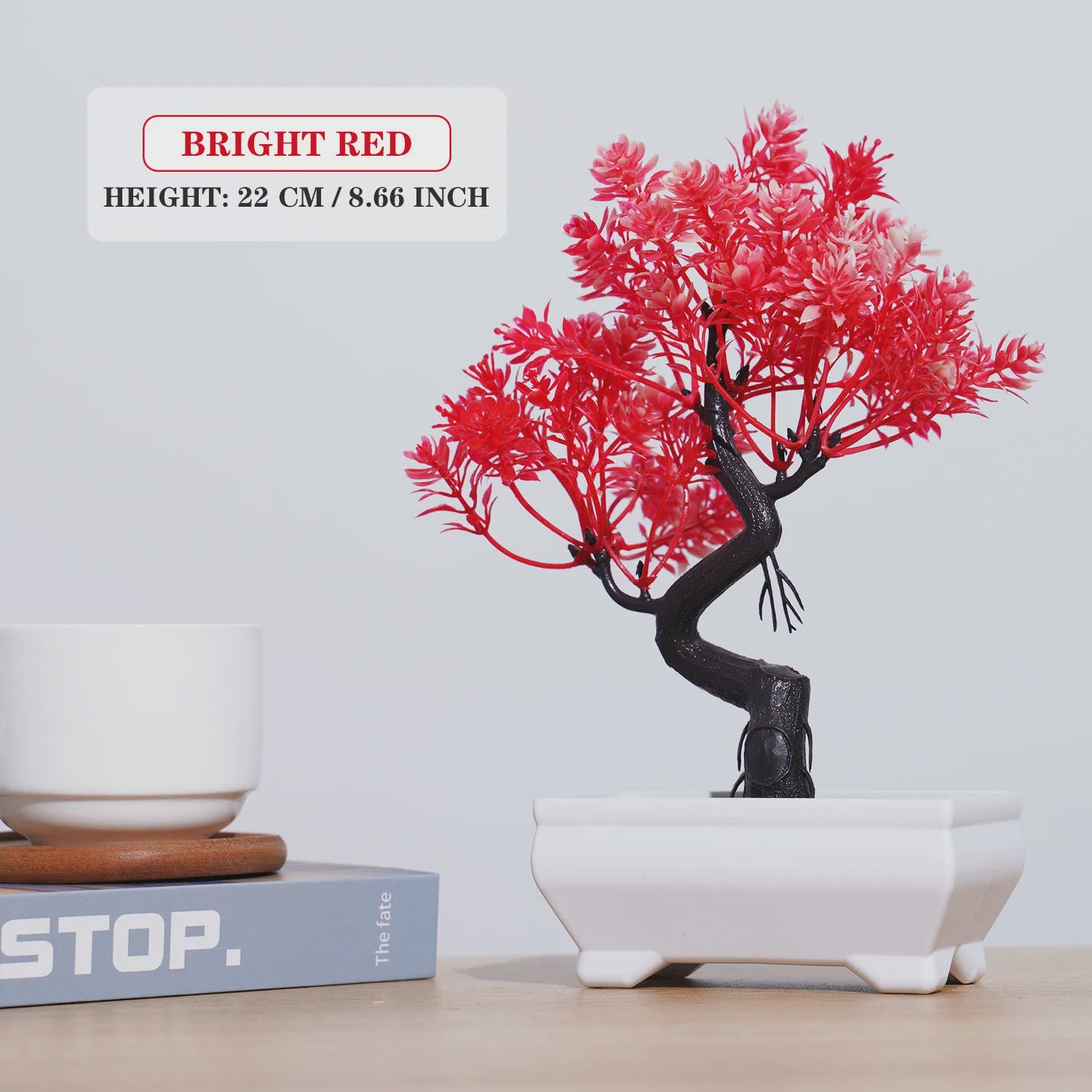 Kunst Bonsai Boom Potted Plant - Decoratieve Kunstplant voor Huis & Kantoor