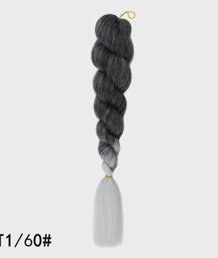 Ombre Jumbo Synthetisch Vlecht Haar - 2-Tone Kleuren voor DIY Kapsels