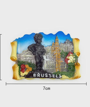 België Koelkastmagneet - Souvenir & Decoratie voor de Keuken