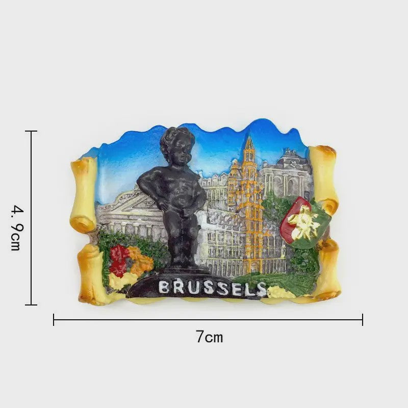 België Koelkastmagneet - Souvenir & Decoratie voor de Keuken