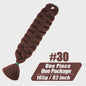 82 Inch Kanekalon Jumbo Braiding Hair - 165g Pre-Stretched Synthetisch Vlecht Haar voor Crocheten